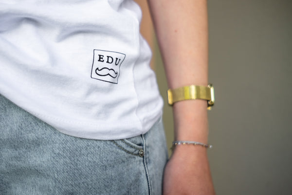 3 x EDU Shirt women white